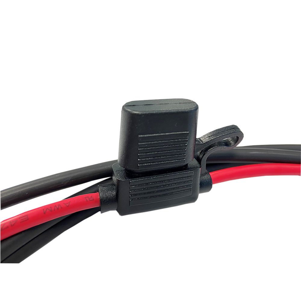 Batteriekabel mit Sicherung M8 1,5m 4mm2