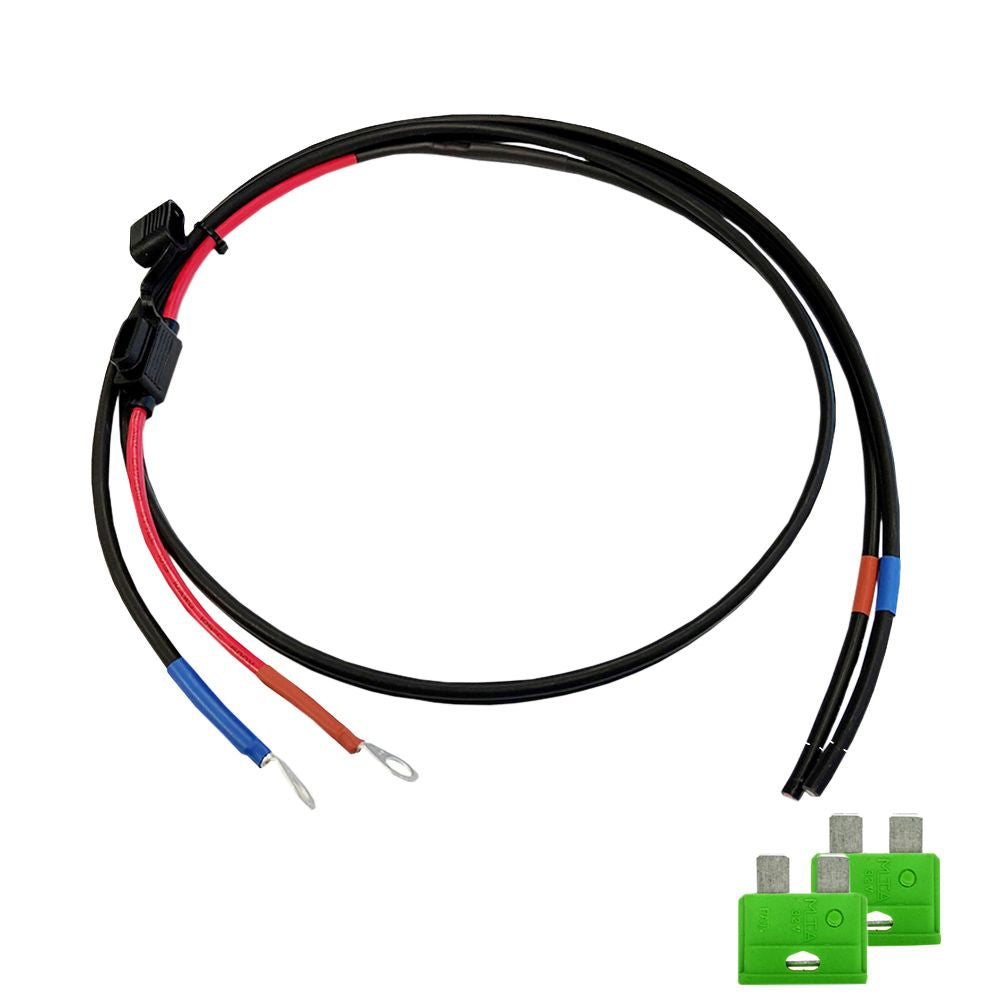 Batteriekabel mit Sicherung M8 1,5m 4mm2